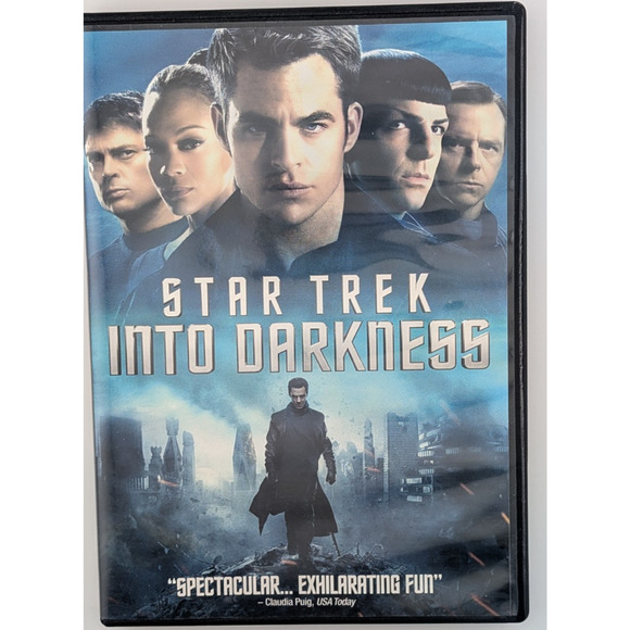 Star Trek Into Darkness DVD 2013 Widescreen Chris Pine Benedict Cumberbatch - Picture 1 of 3